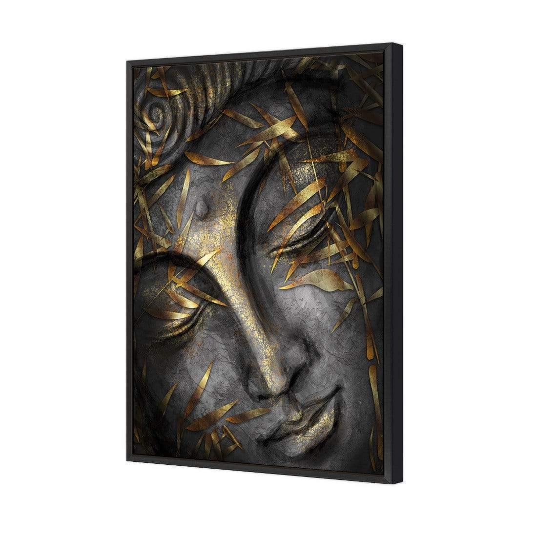 Gold Leafed Buddha 1 - Wall Art Designs - 3304_AR_V WAD_CP - MPY - 260 - M - S - S_45x30_S - 1550 - BLK