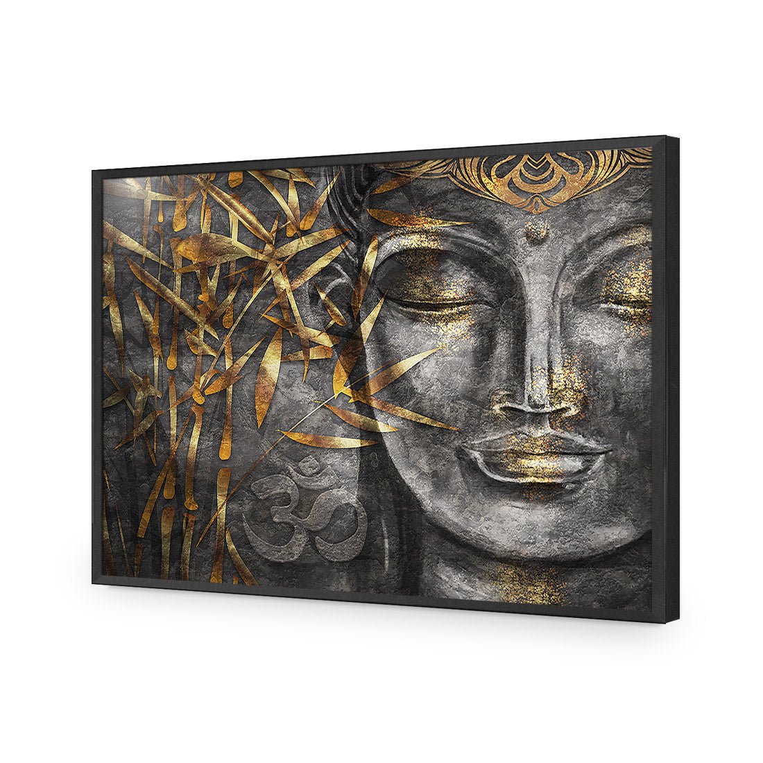 Gold Leafed Buddha 2 - Wall Art Designs - 3305_AR_H WAD_CP - MPY - 260 - M - S - S_45x30_NONE