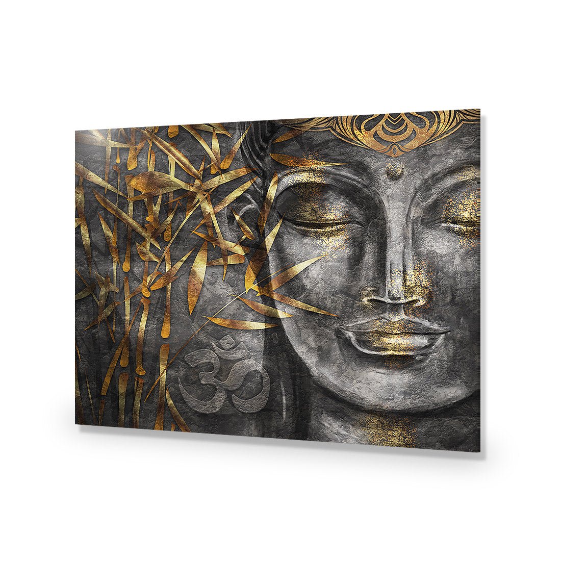 Gold Leafed Buddha 2 - Wall Art Designs - 3305_AR_H WAD_CP - MPY - 260 - M - S - S_45x30_NONE