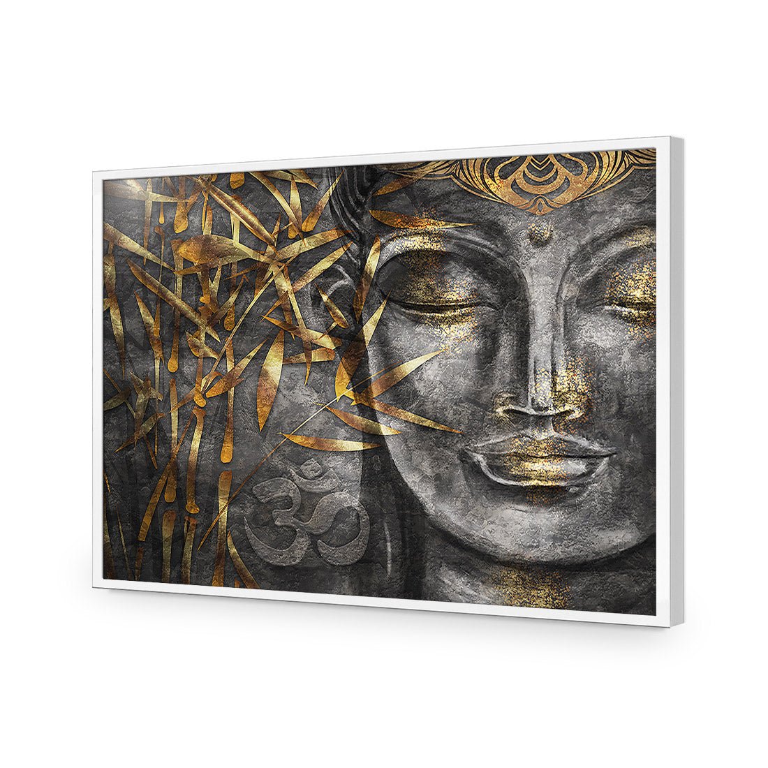 Gold Leafed Buddha 2 - Wall Art Designs - 3305_AR_H WAD_CP - MPY - 260 - M - S - S_45x30_NONE