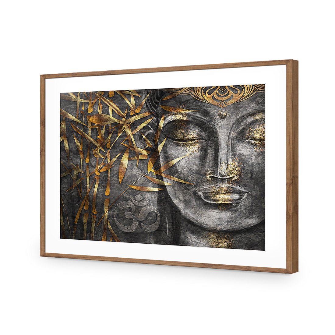 Gold Leafed Buddha 2 - Wall Art Designs - 3305_AR_H WAD_CP - MPY - 260 - M - S - S_45x30_NONE