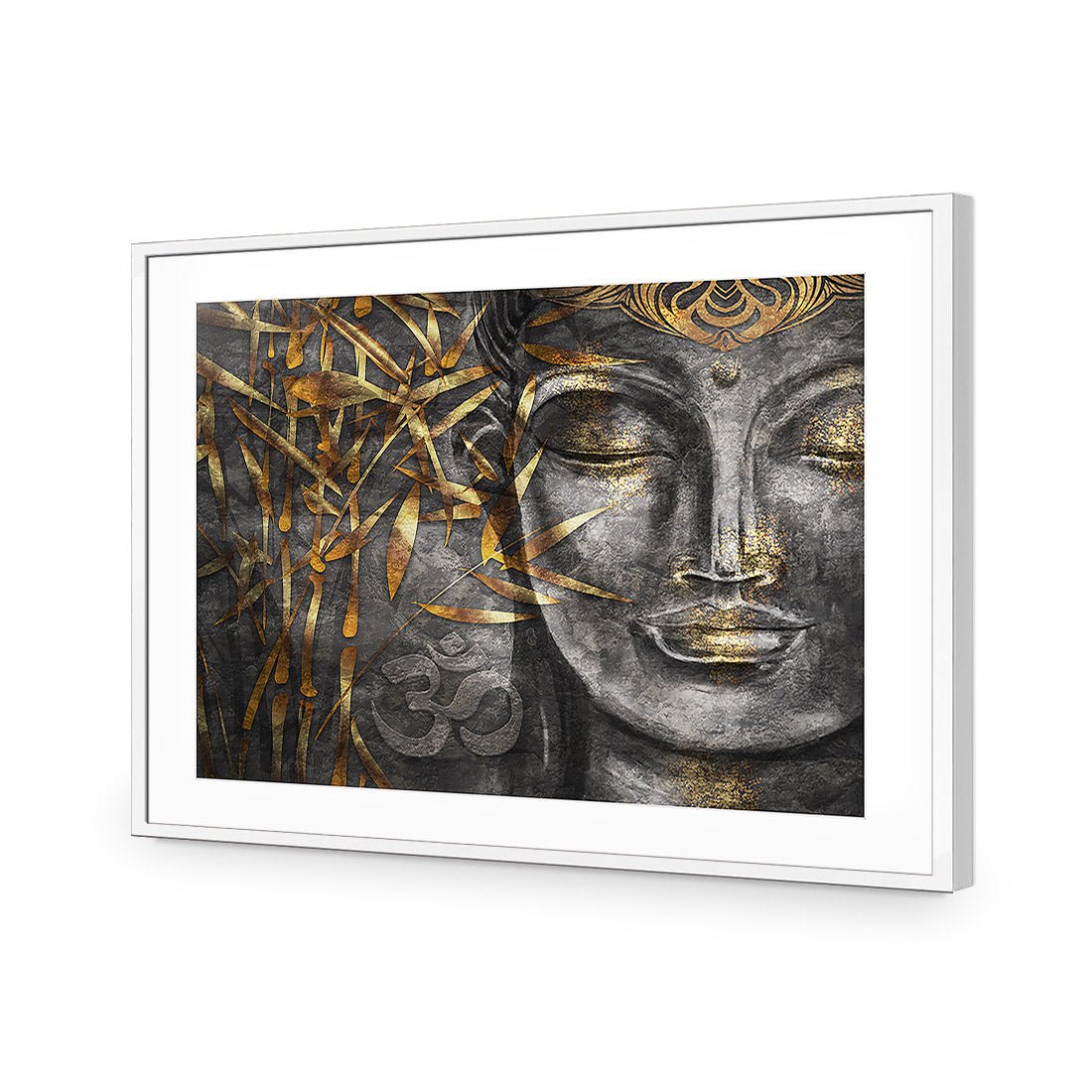 Gold Leafed Buddha 2 - Wall Art Designs - 3305_AR_H WAD_CP - MPY - 260 - M - S - S_45x30_NONE