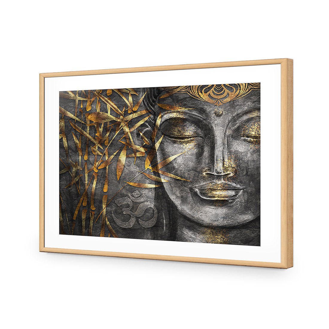 Gold Leafed Buddha 2 - Wall Art Designs - 3305_AR_H WAD_CP - MPY - 260 - M - S - S_45x30_NONE