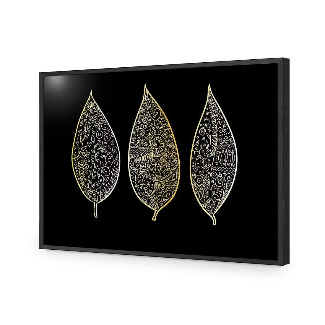 Golden Filigree - Wall Art Designs - 2096_AR_H WAD_AP - 030 - EDG_45x30_S - 2538 - BLK