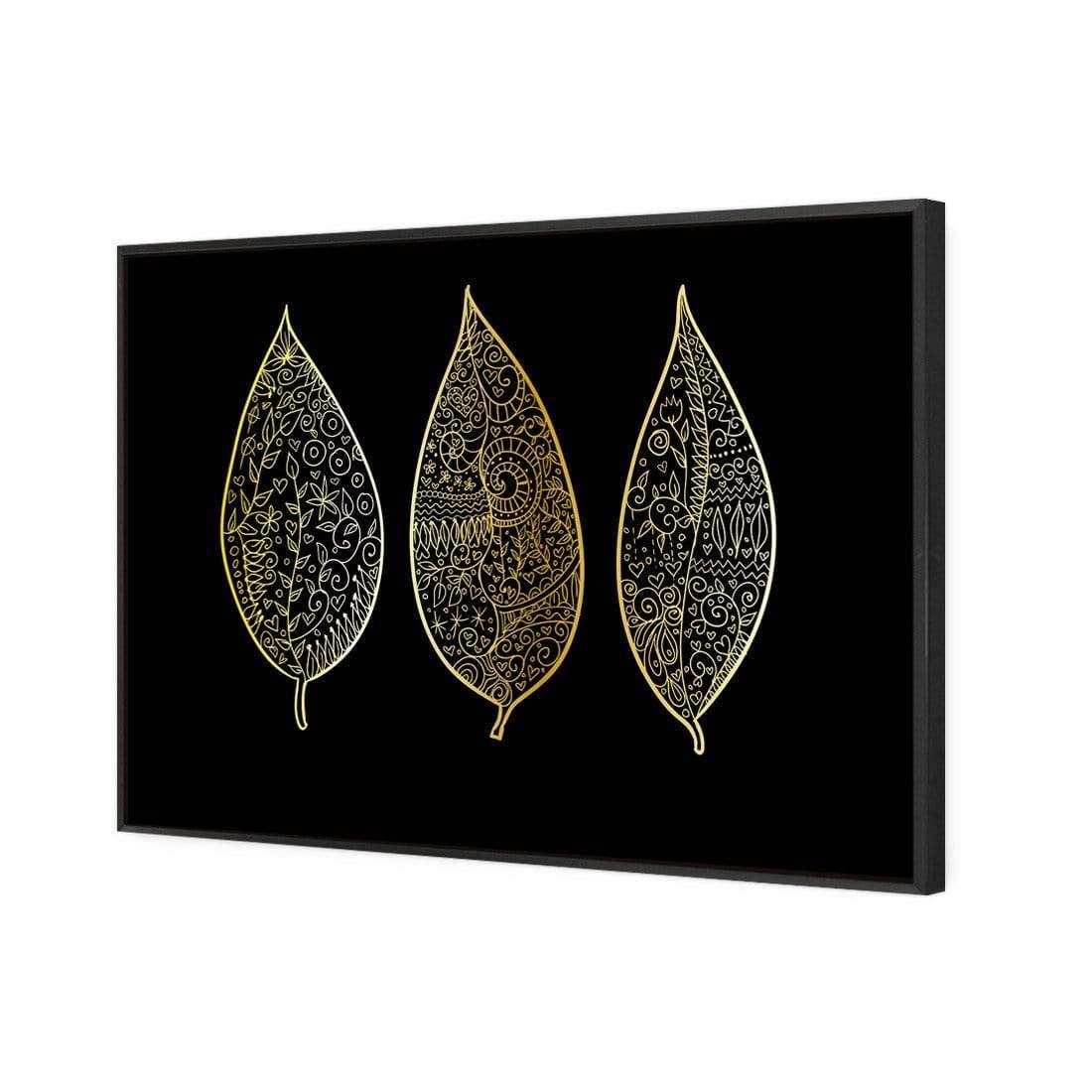 Golden Filigree - Wall Art Designs - 2096_AR_H WAD_CP - MPY - 260 - M - S - S_45x30_S - 1550 - BLK