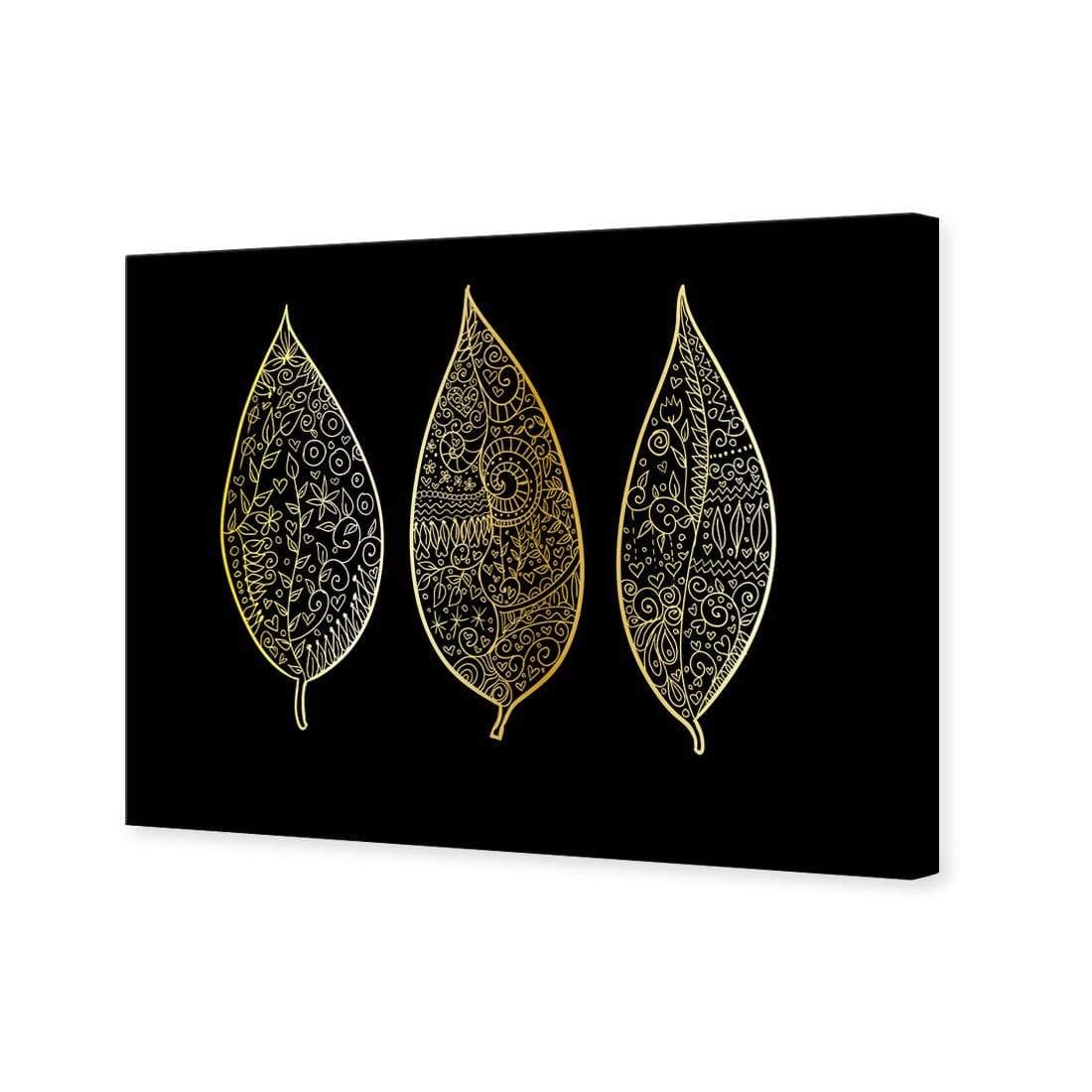 Golden Filigree | Classic Canvas | No Frame | Stretched Canvas