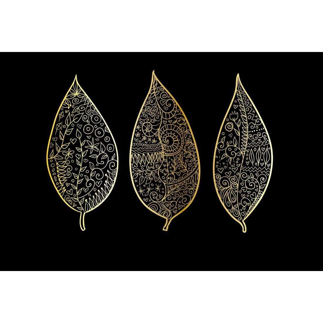 Golden Filigree - Wall Art Designs - 2096_AR_H WAD_CP - MPY - 260 - M - S - S_45x30_NONE