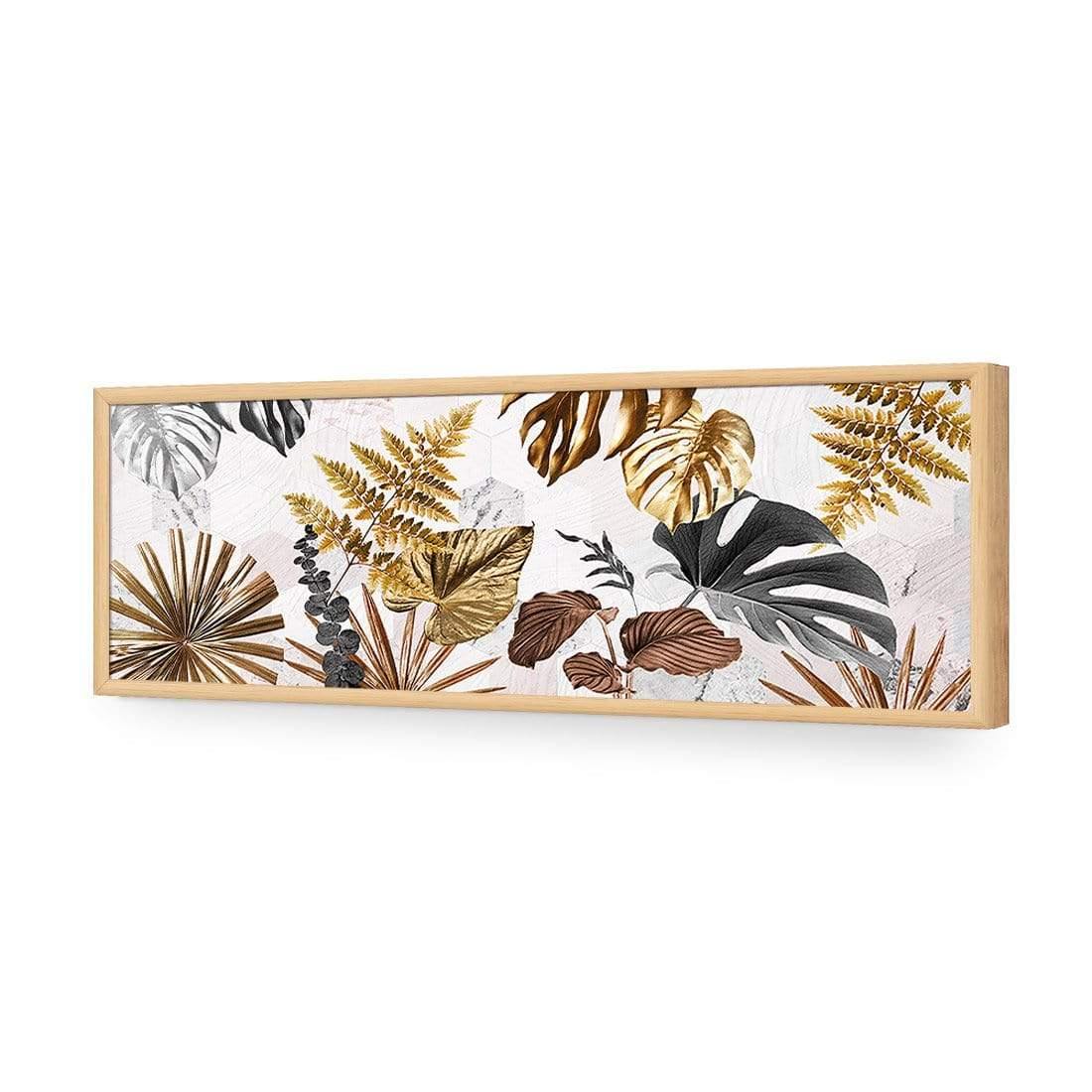 Golden Jungle (Long) - Wall Art Designs - AU_1235_AL_H WAD_AP - 030 - EDG_90x30_S - 2538 - OAK