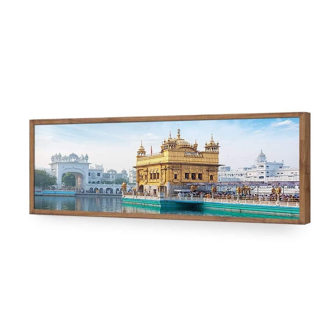 Golden Temple (long) - Wall Art Designs - 756_AL_H CAF_AP - 030 - EDG_90x30_S - 2538 - NAT