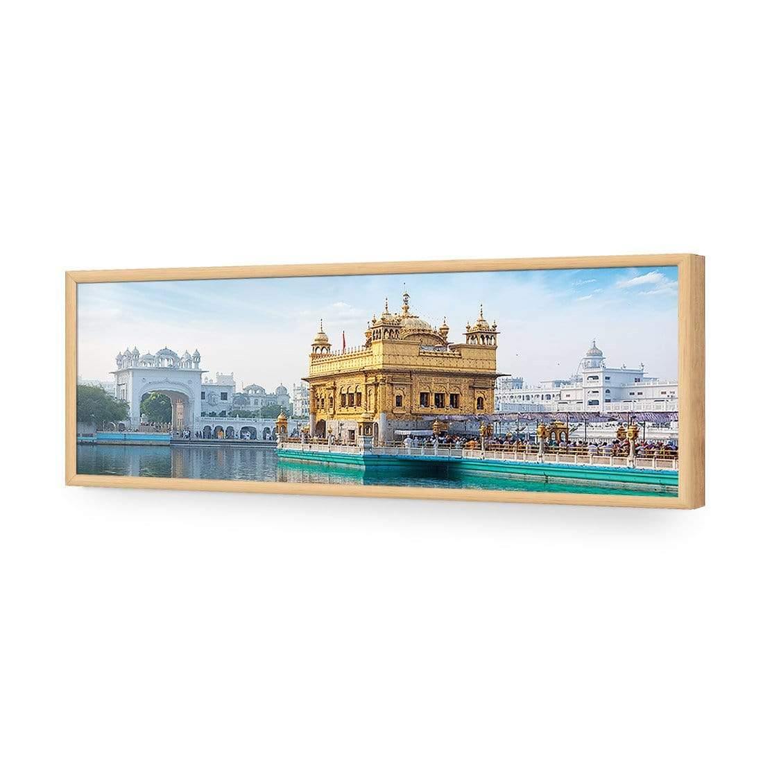 Golden Temple (long) - Wall Art Designs - 756_AL_H CAF_AP - 030 - EDG_90x30_S - 2538 - OAK