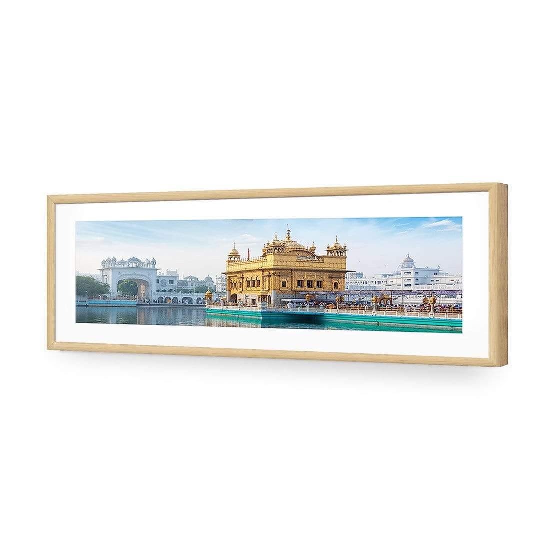 Golden Temple (long) - Wall Art Designs - 756_AL_H CAF_AP - 030 - MAT_90x30_S - 2538 - OAK