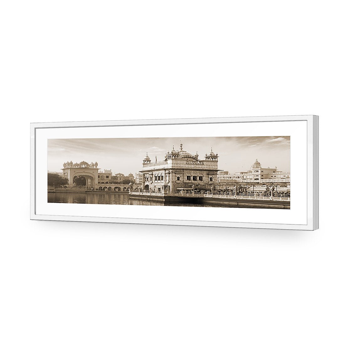 Golden Temple, Sepia (long) - Wall Art Designs - 756_CL_H WAD_CP - MPY - 260 - M - S - S_60x20_NONE