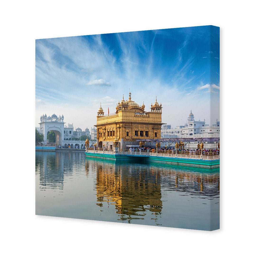 Golden Temple (square) - Wall Art Designs - 756_AS_Q WAD_CP - MPY - 260 - M - S - S_37x37_NONE