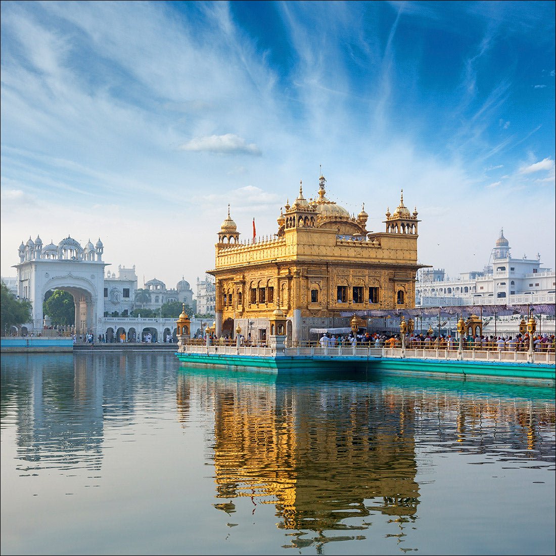 Golden Temple (square) - Wall Art Designs - 756_AS_Q WAD_CP - MPY - 260 - M - S - S_37x37_NONE