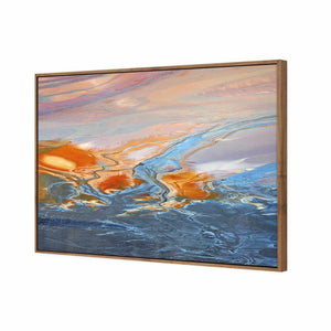 Golden Tint | Classic Canvas | Floating Frame | Natural