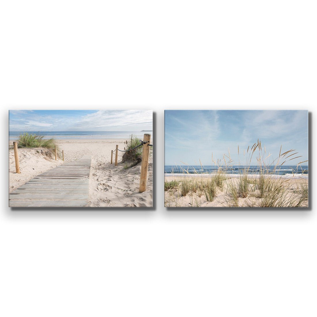 Grass and Dunes Perfect Pair - Wall Art Designs - SET2_5047_AR_H CAF_CP - MPY - 260 - M - S - S_45x30_NONE