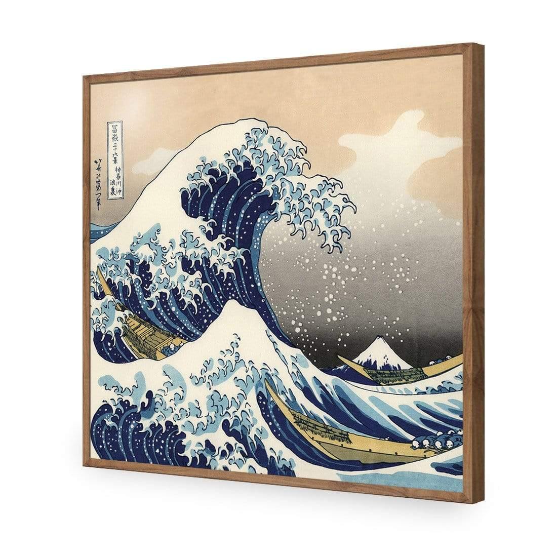 Great Wave off Kanagawa (square) By Hokusai - Wall Art Designs - 613_AS_Q WAD_AP - 030 - EDG_37x37_S - 2538 - NAT