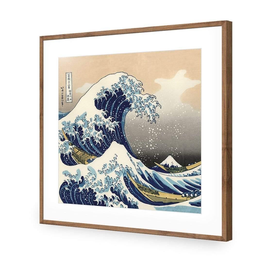 Great Wave off Kanagawa (square) By Hokusai - Wall Art Designs - 613_AS_Q WAD_AP - 030 - MAT_37x37_S - 2538 - NAT