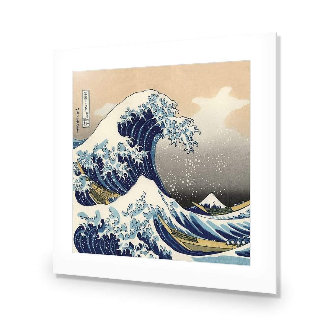 Great Wave off Kanagawa (square) By Hokusai - Wall Art Designs - 613_AS_Q WAD_AP - 030 - MAT_37x37_NONE