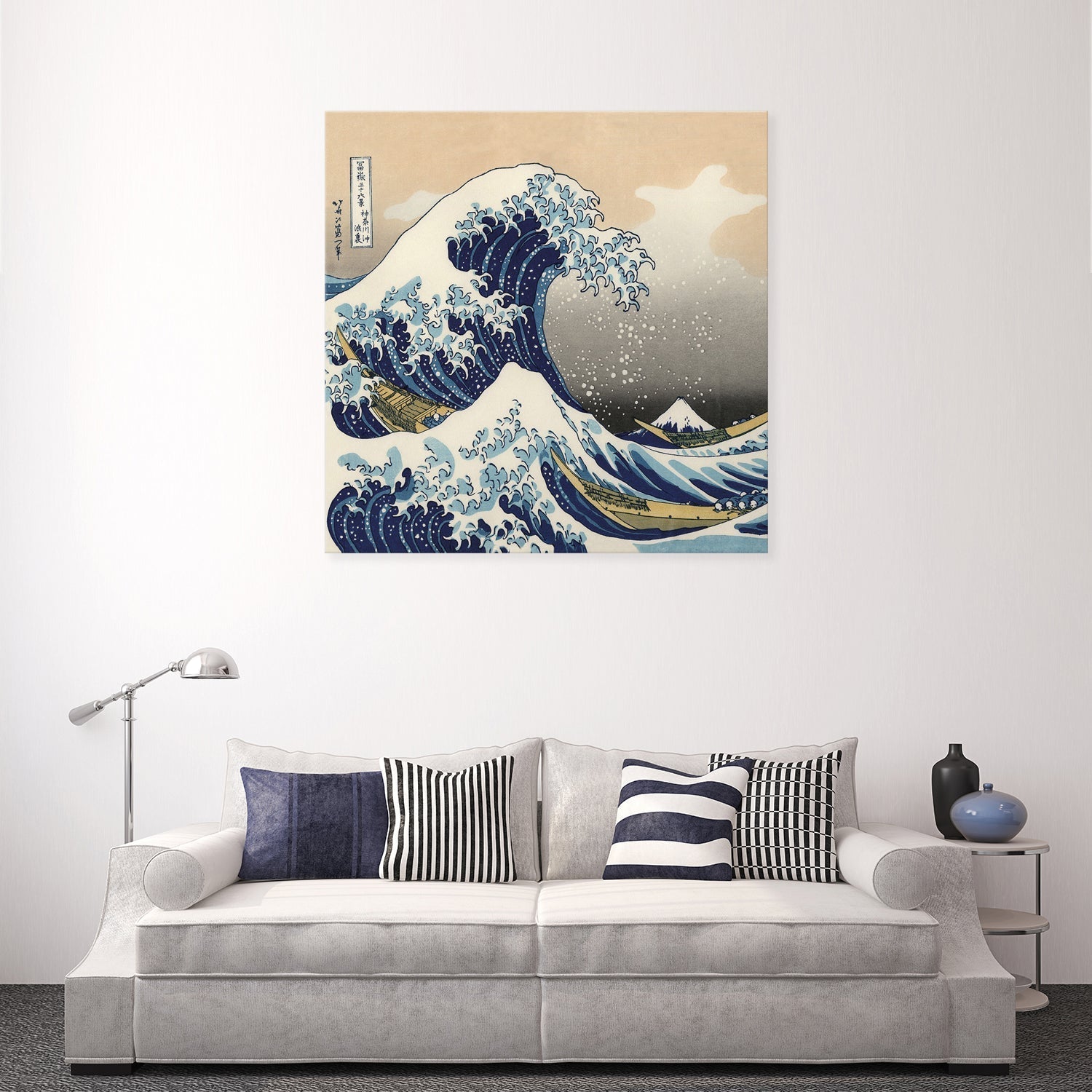 Great Wave off Kanagawa (square) By Hokusai - Wall Art Designs - 613_AS_Q WAD_CP - MPY - 260 - M - S - S_37x37_NONE