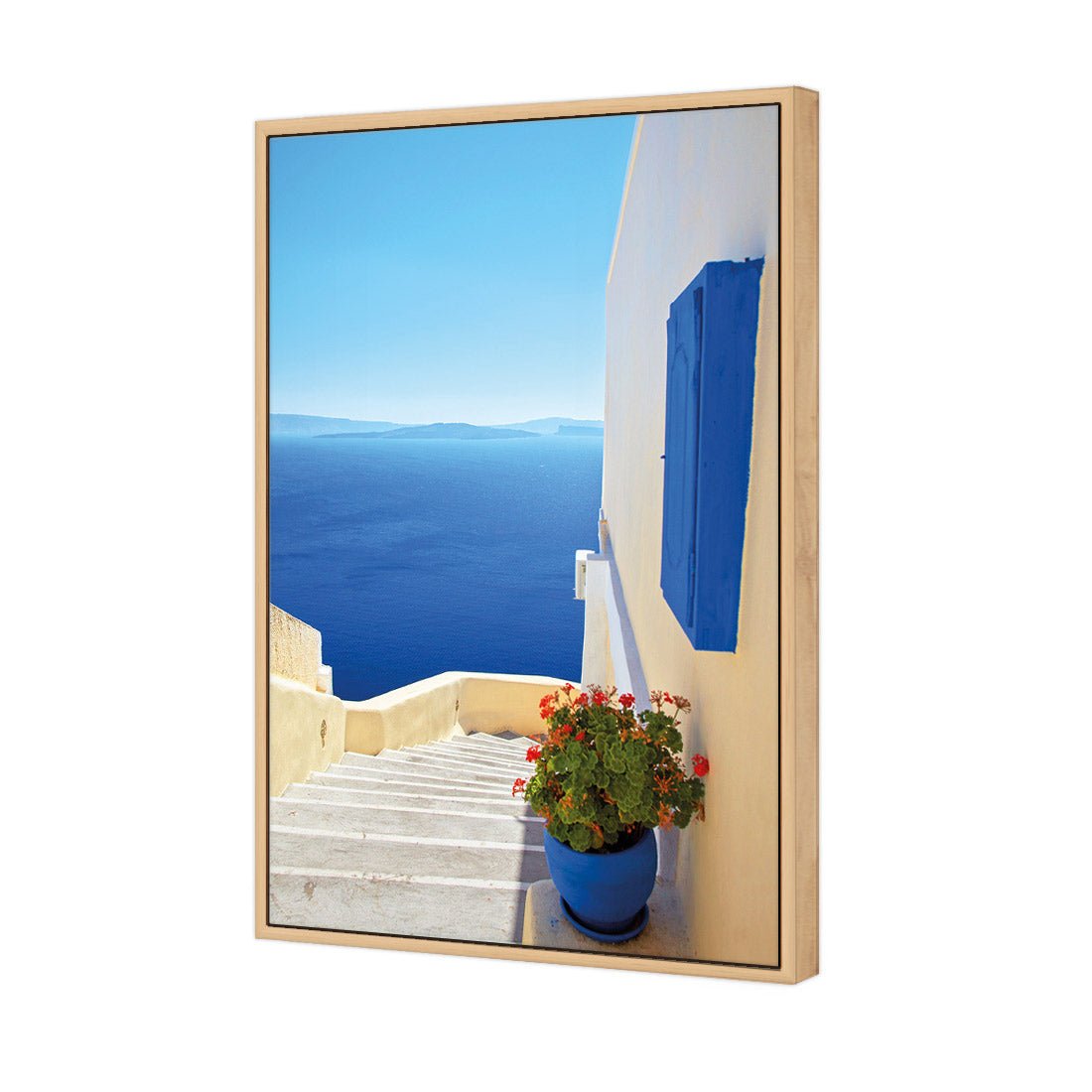 Greek Steps - Wall Art Designs - 1237_AR_V WAD_CP - MPY - 260 - M - S - S_45x30_S - 1550 - OAK