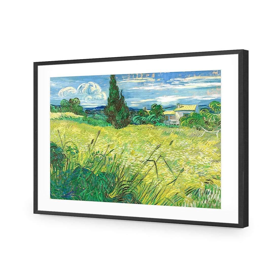 Green Field By Van Gogh - Wall Art Designs - 1705_AR_H WAD_AP - 030 - MAT_45x30_S - 2538 - BLK