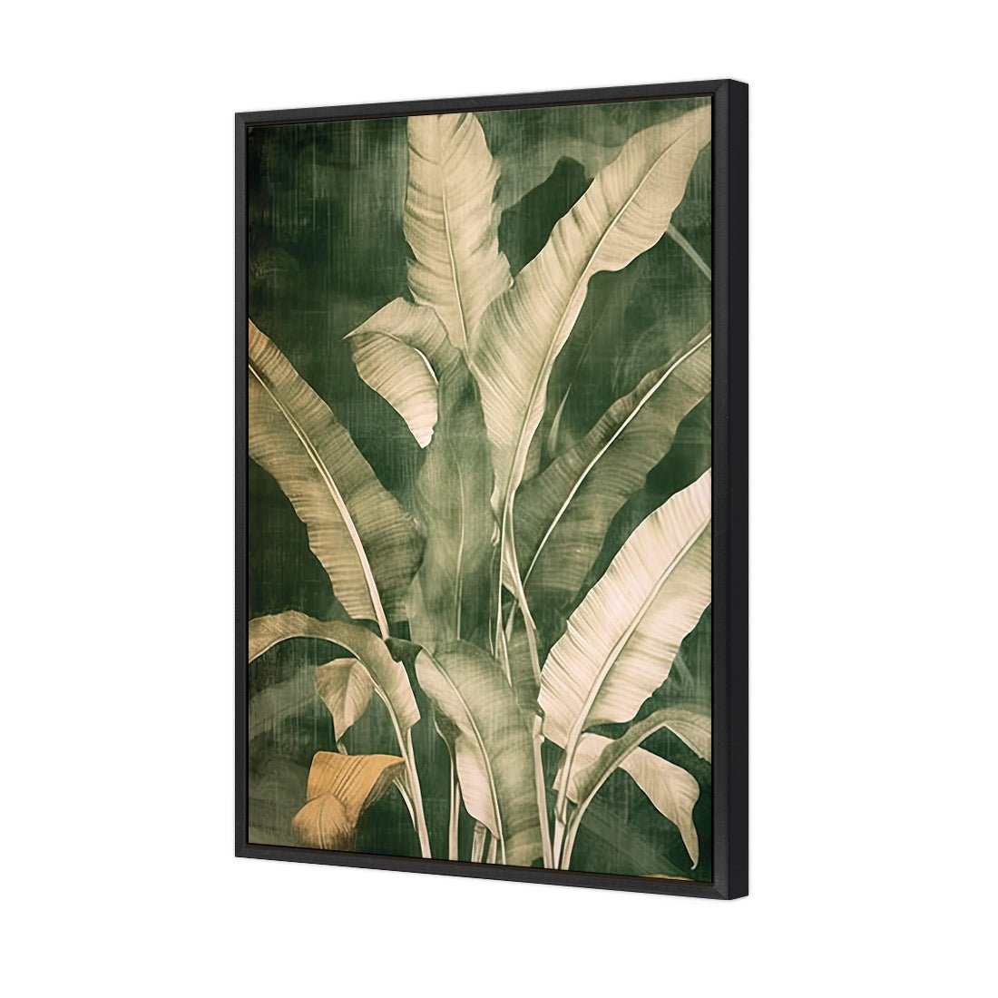 Green Foliage I - Wall Art Designs - WH_1140_AR_V CAF_CP - MPY - 260 - M - S - S_45x30_S - 1550 - BLK