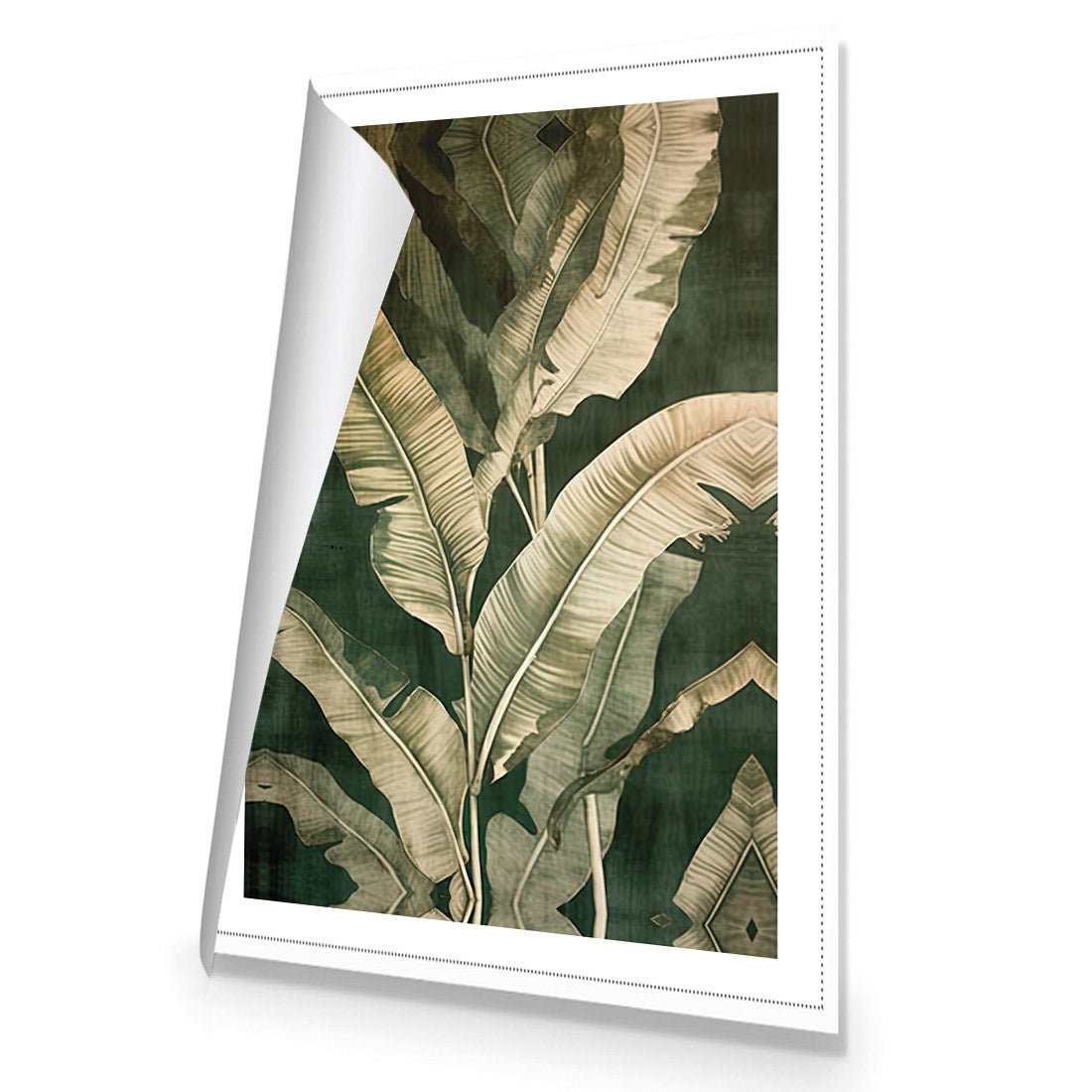 Green Foliage II - Wall Art Designs - WH_1141_AR_V CAF_CP - MPY - 260 - M - R_45x30_NONE