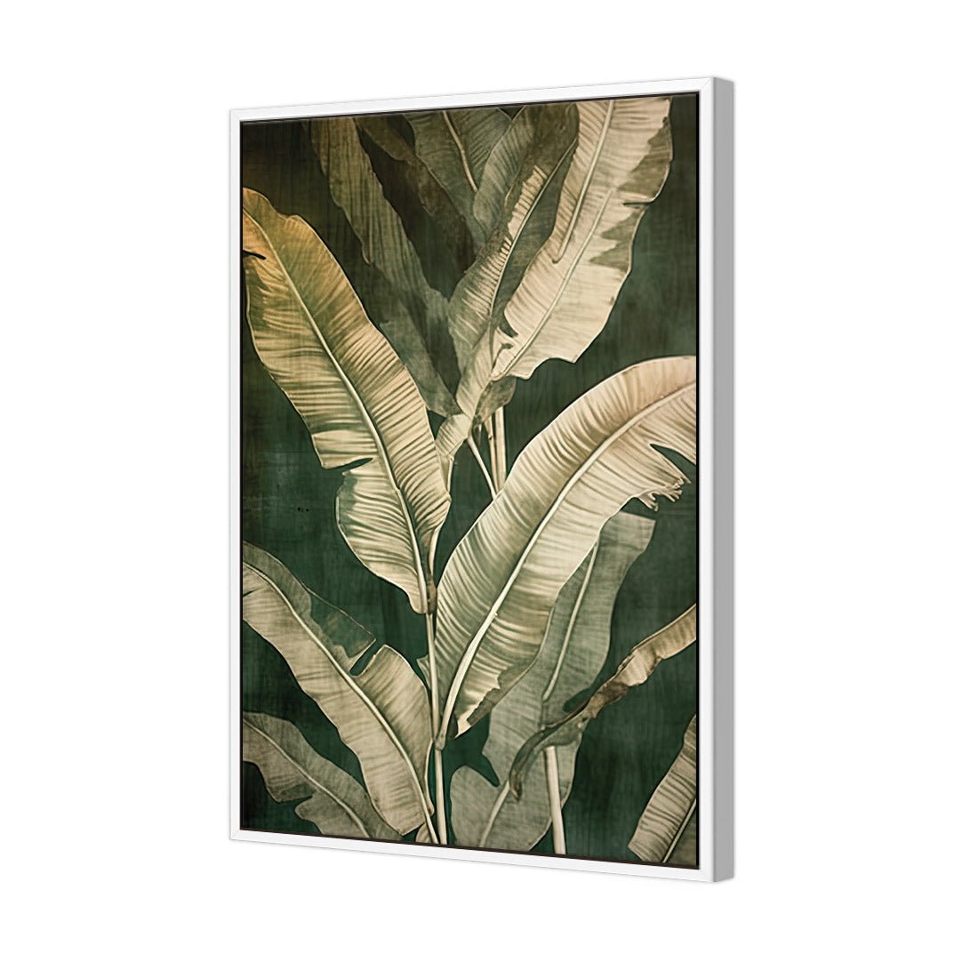 Green Foliage II - Wall Art Designs - WH_1141_AR_V CAF_CP - MPY - 260 - M - S - S_45x30_S - 1550 - WHT