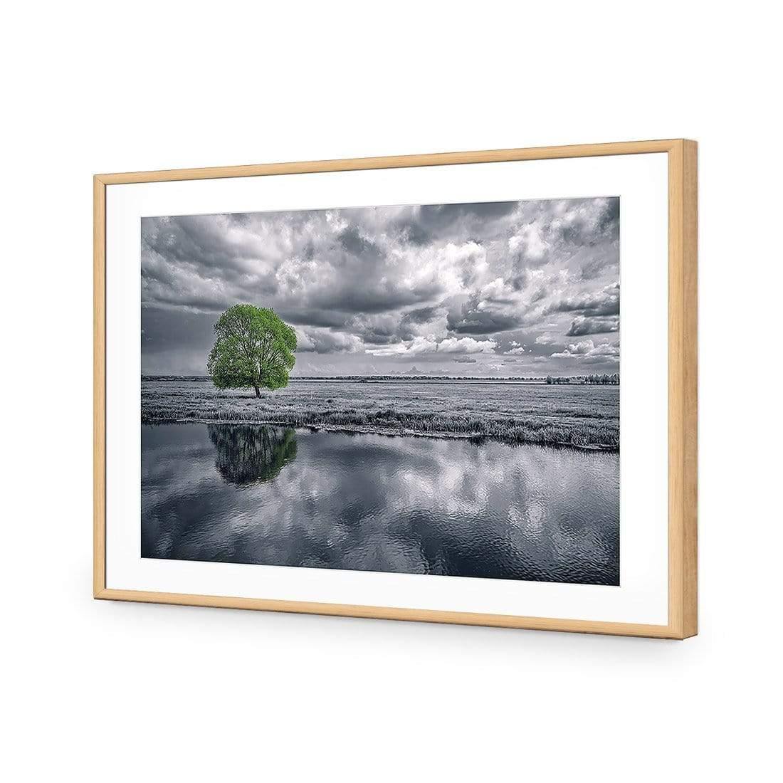 Green Tree of Life II - Wall Art Designs - 3751_AR_H WAD_AP - 030 - MAT_45x30_S - 2538 - OAK