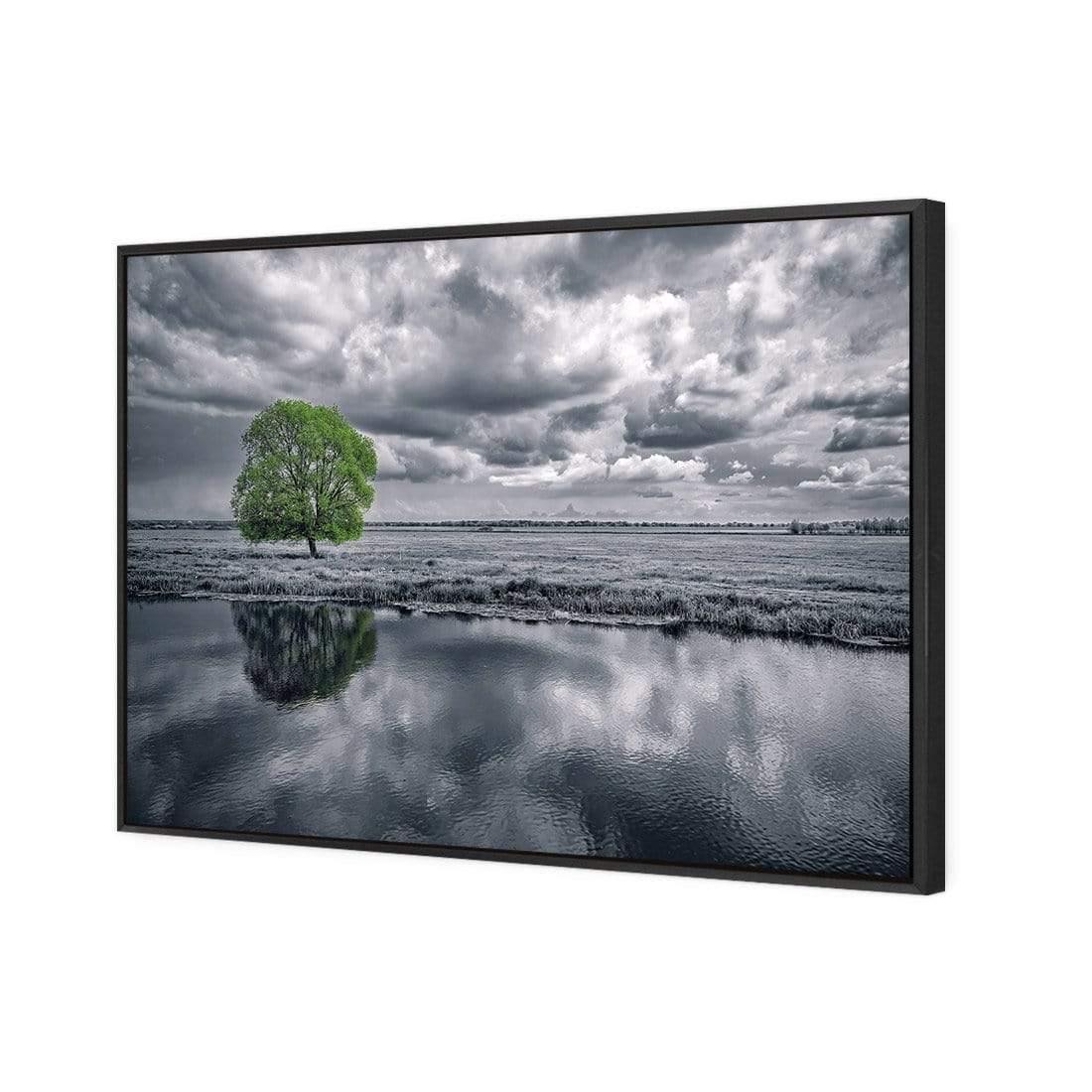 Green Tree of Life II - Wall Art Designs - 3751_AR_H WAD_CP - MPY - 260 - M - S - S_45x30_S - 1550 - BLK