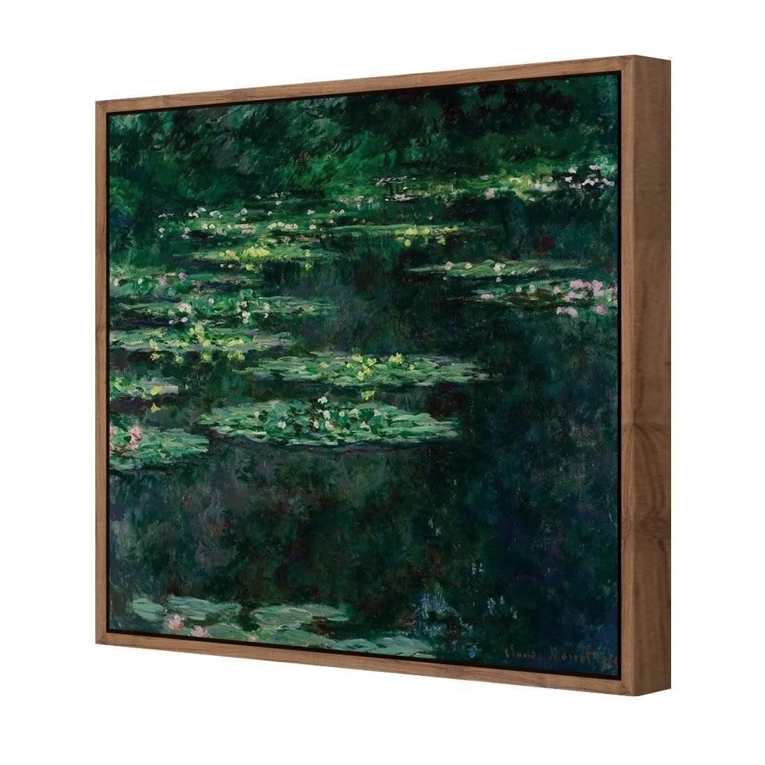 Green Water Lilies By Monet - Wall Art Designs - 3408_AS_Q CAF_CP - MPY - 260 - M - S - S_37x37_S - 1550 - NAT