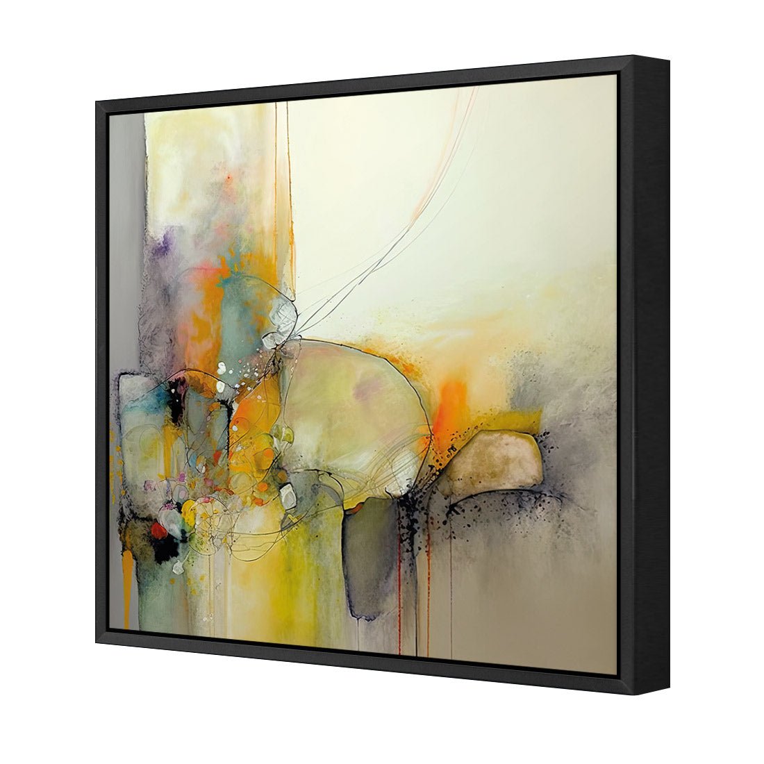 Grit I - Wall Art Designs - WB_100946_AS_Q CAF_CP - MPY - 260 - M - S - S_37x37_S - 1550 - BLK