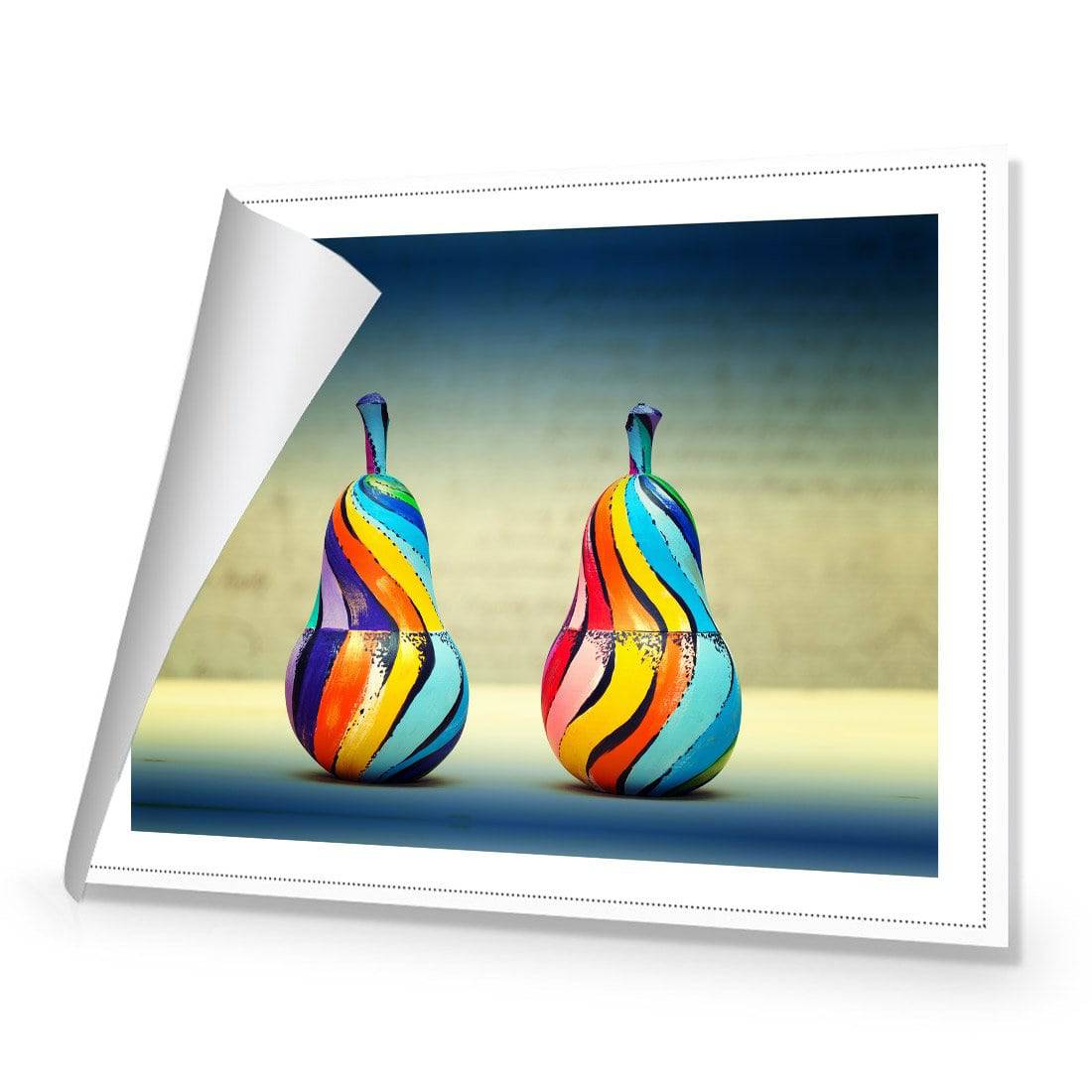 Groovy Pear | Standard Canvas | No Frame | Rolled Canvas