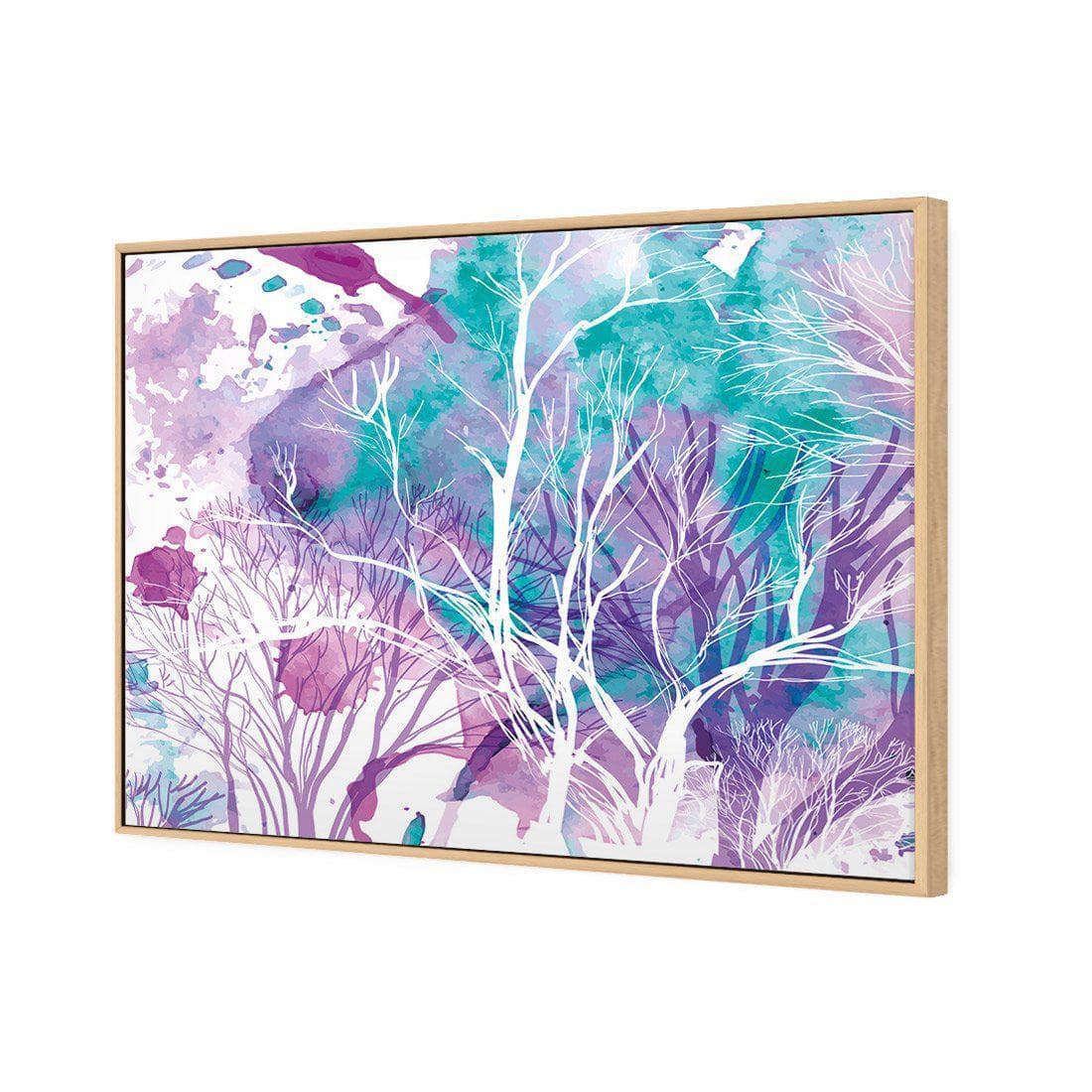 Growth | Standard Canvas | Floating Frame | Oak