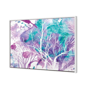 Growth | Standard Canvas | Floating Frame | White
