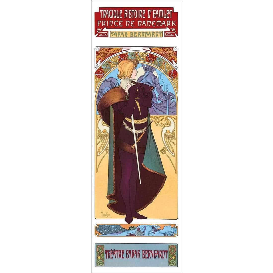 Hamlet By Alphonse Mucha Wall Art - Wall Art Designs - 977_AL_V WAD_CP - MPY - 260 - BFFFFFF - S - S_60x20_NONE