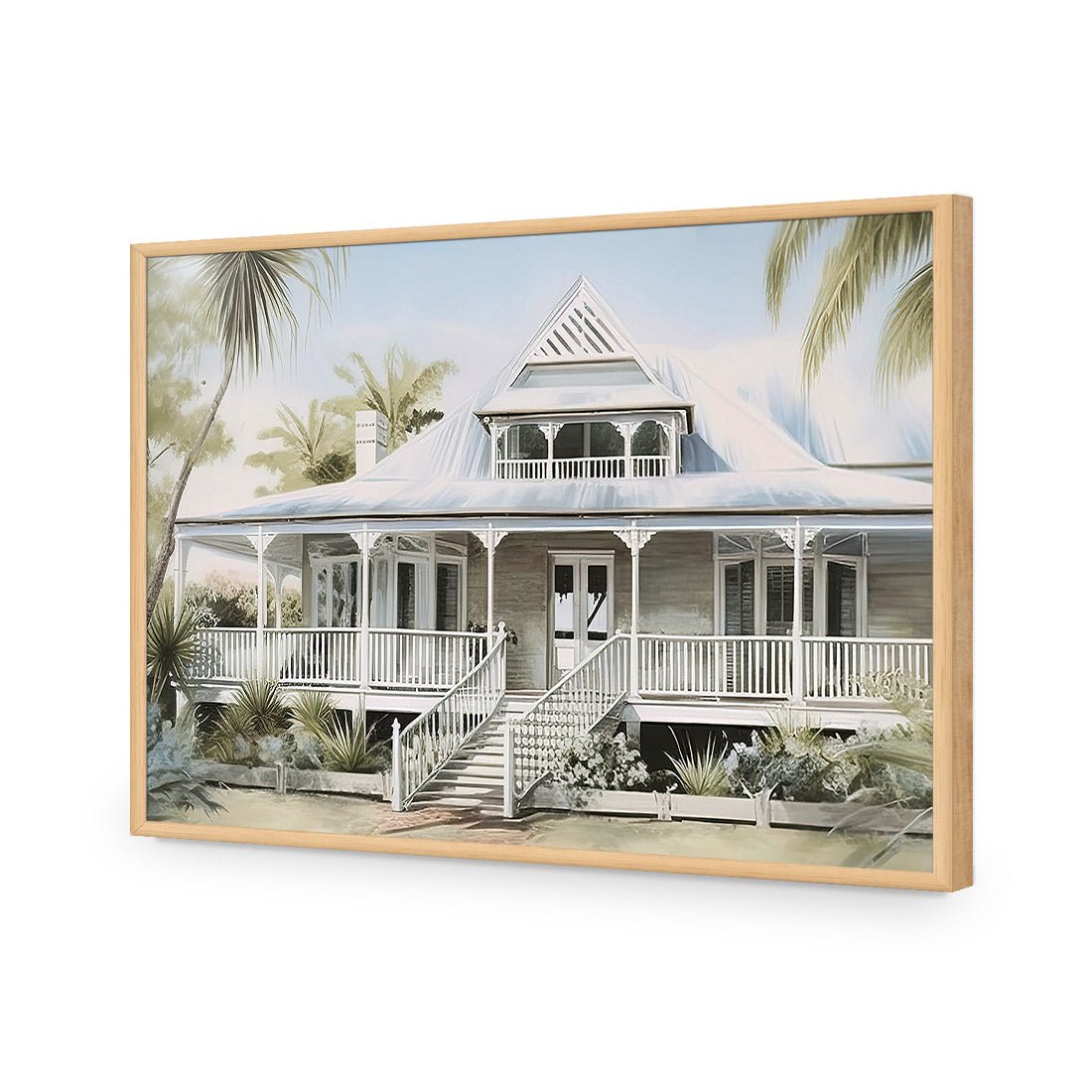 Hampton Charm - Wall Art Designs - WH_1142_AR_H CAF_AP - 030 - EDG_45x30_S - 2538 - OAK