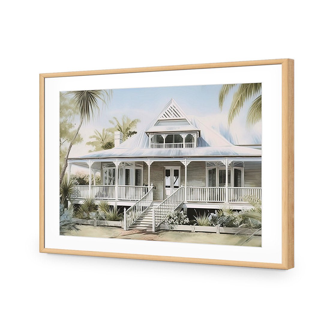 Hampton Charm - Wall Art Designs - WH_1142_AR_H CAF_AP - 030 - MAT_45x30_S - 2538 - OAK