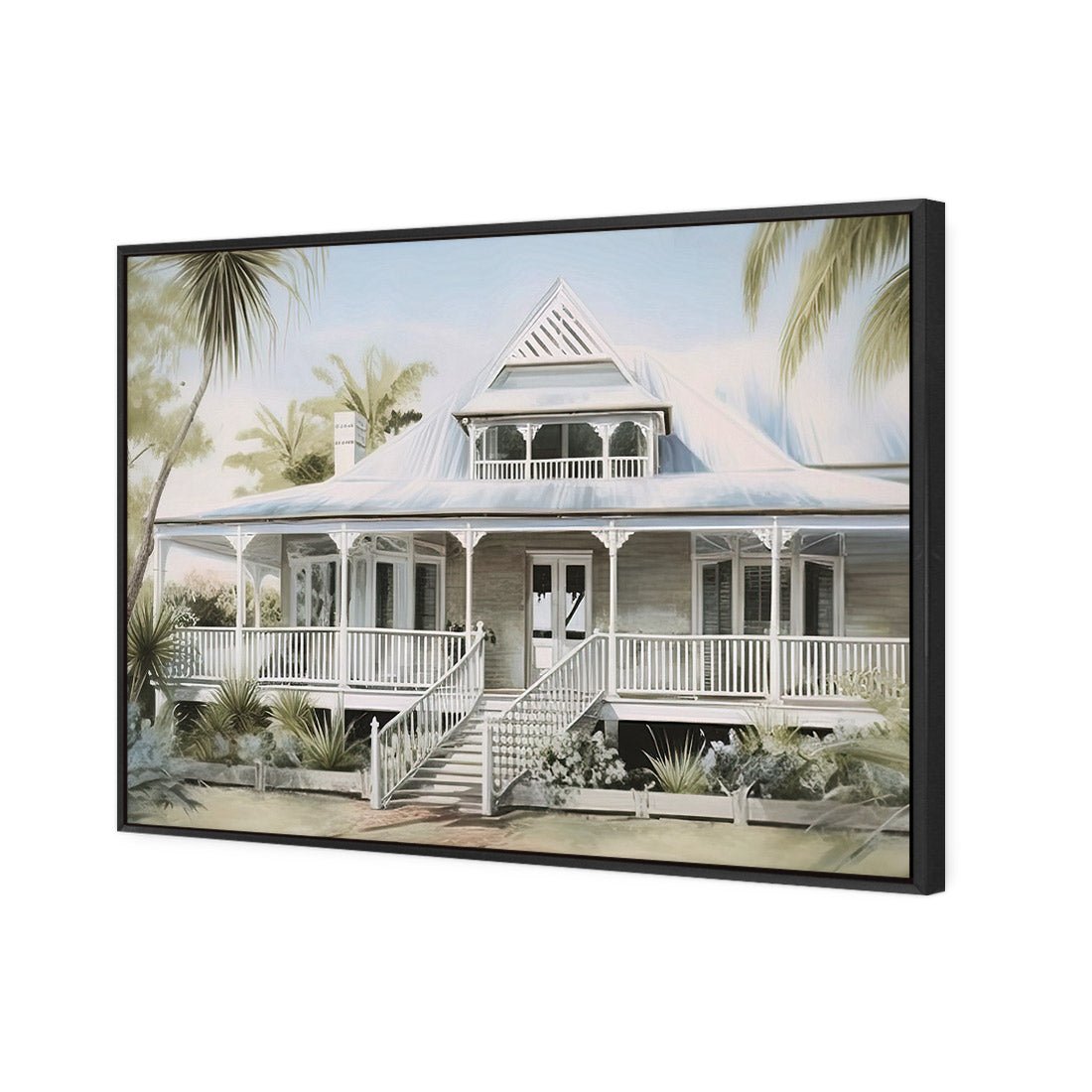 Hampton Charm - Wall Art Designs - WH_1142_AR_H CAF_CP - MPY - 260 - M - S - S_45x30_S - 1550 - BLK