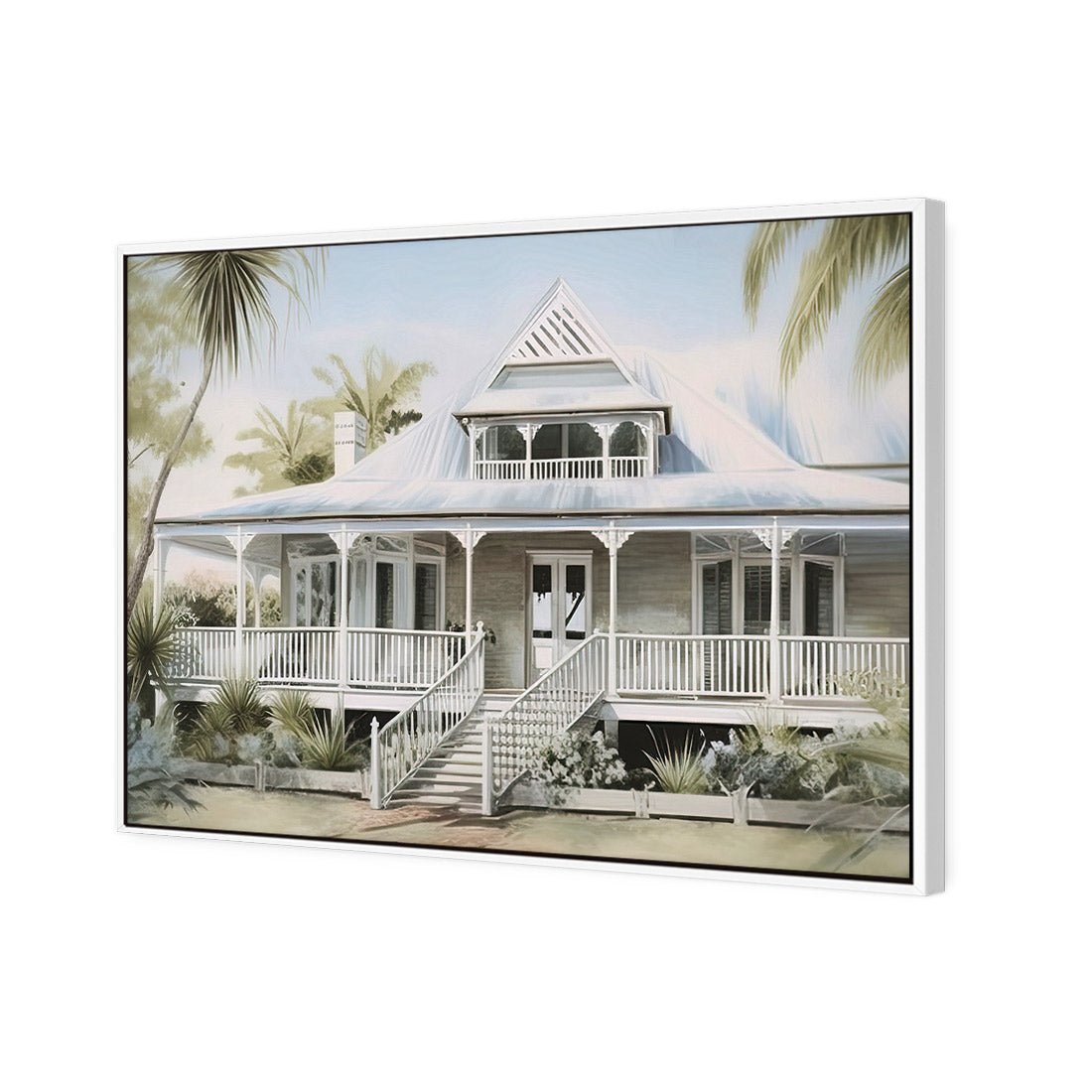 Hampton Charm - Wall Art Designs - WH_1142_AR_H CAF_CP - MPY - 260 - M - S - S_45x30_S - 1550 - WHT