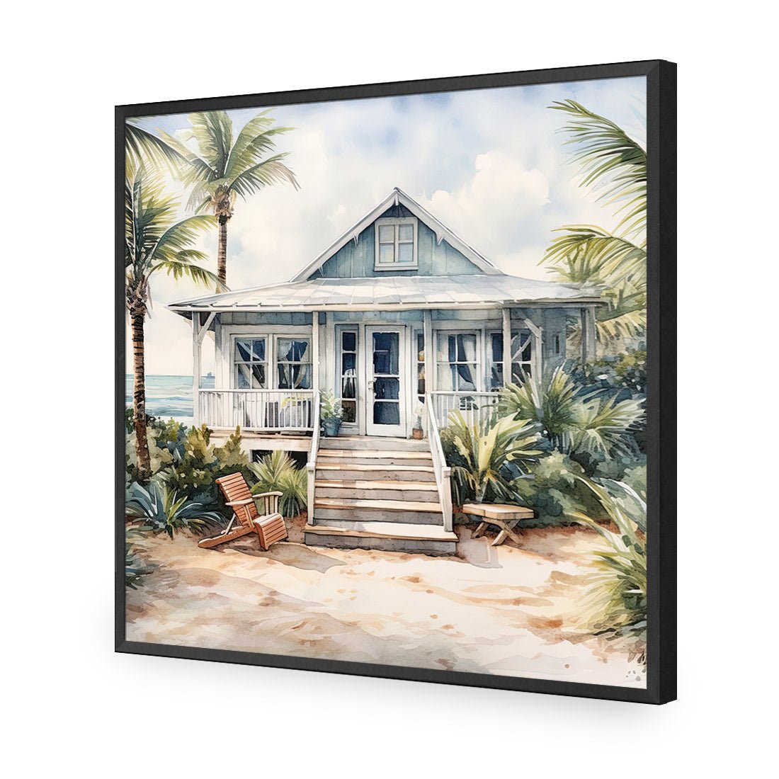 Hampton Shack - Wall Art Designs - WH_1143_AS_Q CAF_AP - 030 - EDG_37x37_S - 2538 - BLK