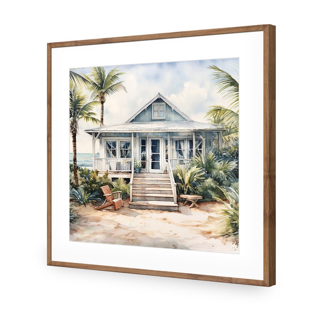 Hampton Shack - Wall Art Designs - WH_1143_AS_Q CAF_AP - 030 - MAT_37x37_S - 2538 - NAT