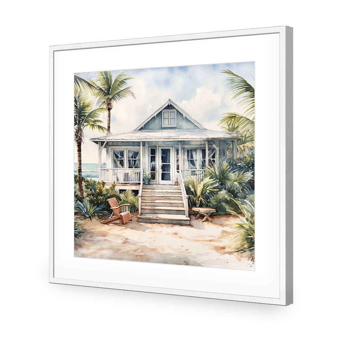 Hampton Shack - Wall Art Designs - WH_1143_AS_Q CAF_AP - 030 - MAT_37x37_S - 2538 - WHT