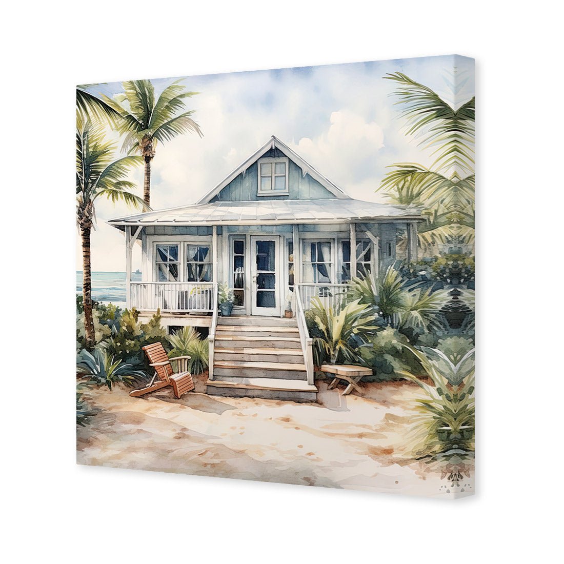 Hampton Shack - Wall Art Designs - WH_1143_AS_Q CAF_CP - MPY - 260 - M - S - S_37x37_NONE