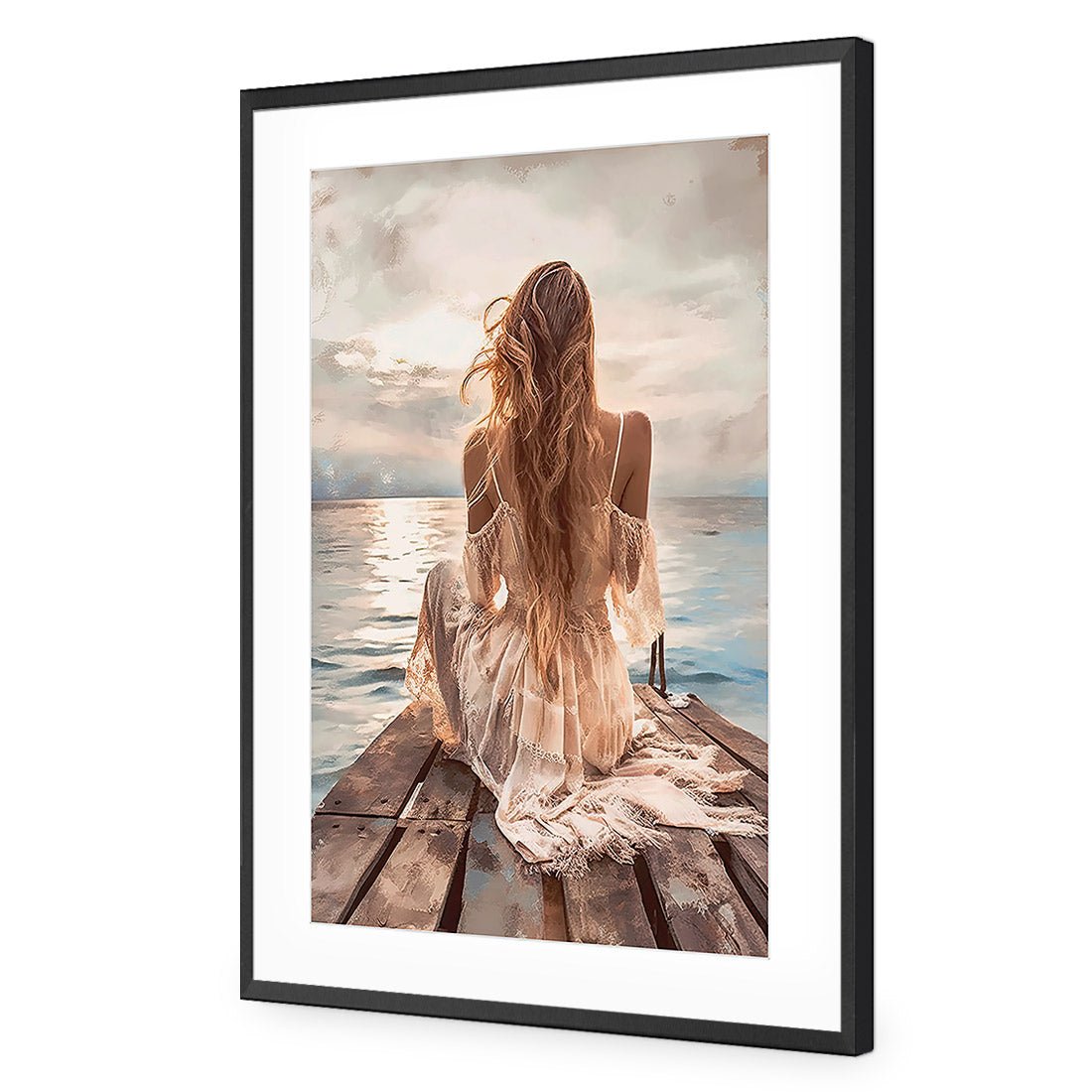 Hamptons Dreaming - Wall Art Designs - WH_1144_AR_V CAF_AP - 030 - MAT_45x30_S - 2538 - BLK