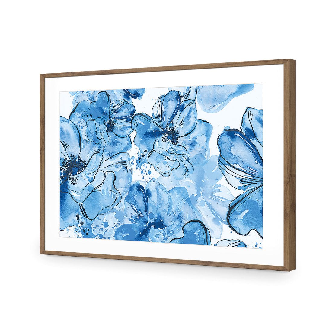 Happy Days, Blue - Wall Art Designs - 2327_DR_H WAD_CP - MPY - 260 - M - S - S_45x30_NONE