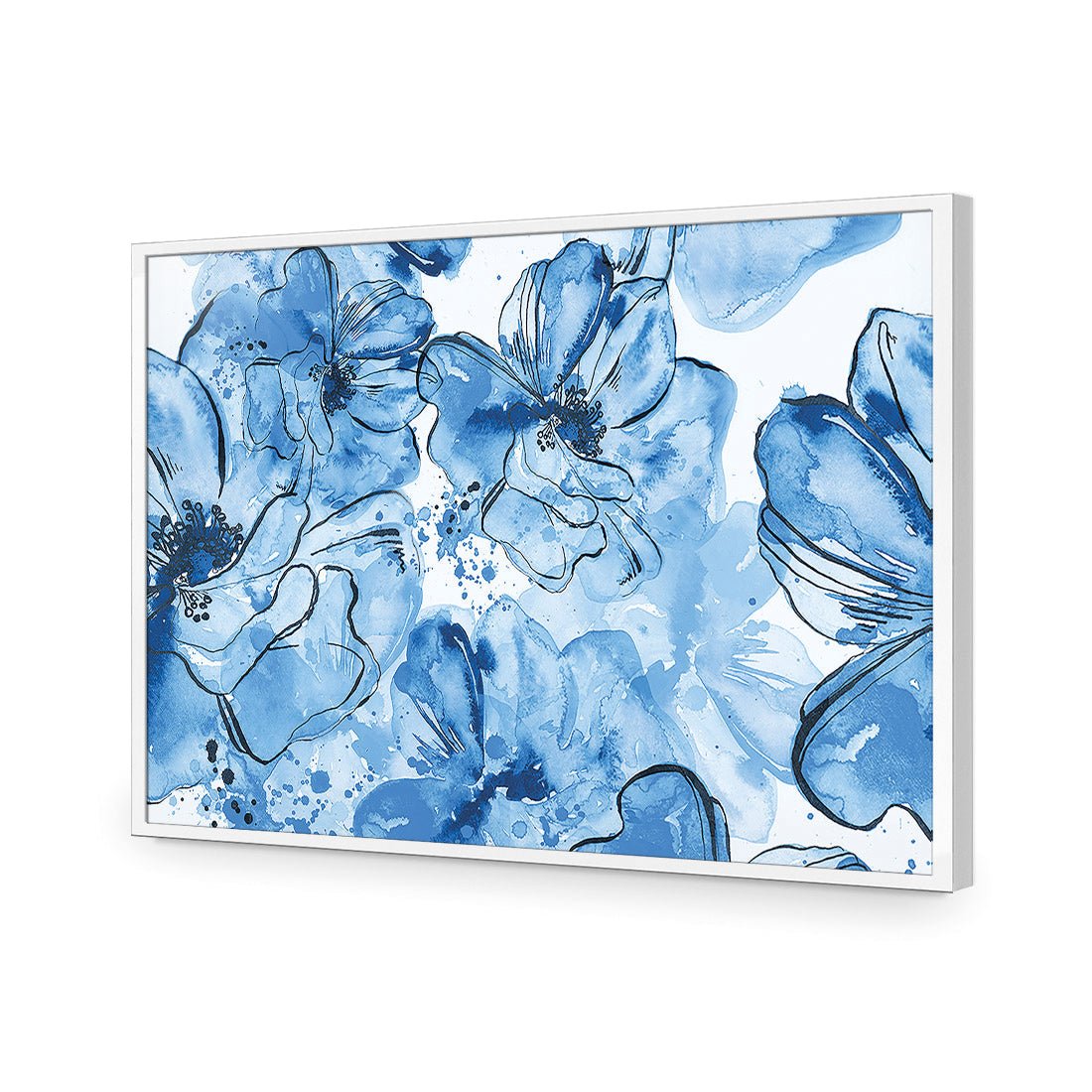 Happy Days, Blue - Wall Art Designs - 2327_DR_H WAD_CP - MPY - 260 - M - S - S_45x30_NONE