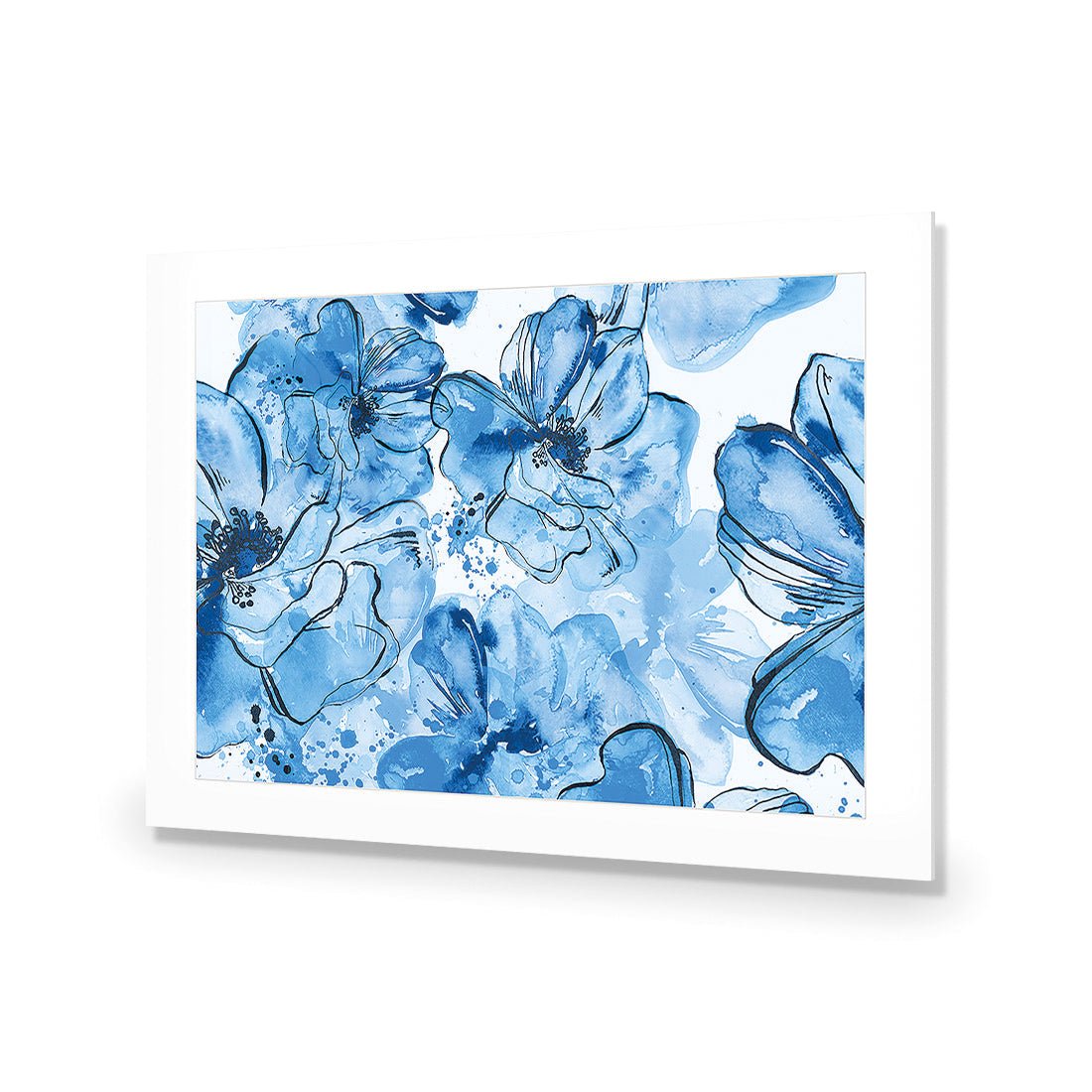 Happy Days, Blue - Wall Art Designs - 2327_DR_H WAD_CP - MPY - 260 - M - S - S_45x30_NONE