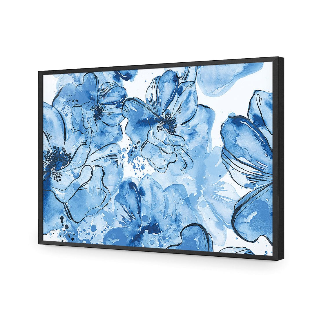 Happy Days, Blue - Wall Art Designs - 2327_DR_H WAD_CP - MPY - 260 - M - S - S_45x30_NONE